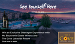 Win an Exclusive Okanagan Experience with Mt. Boucherie Estate Winery and The Cove Lakeside Resort